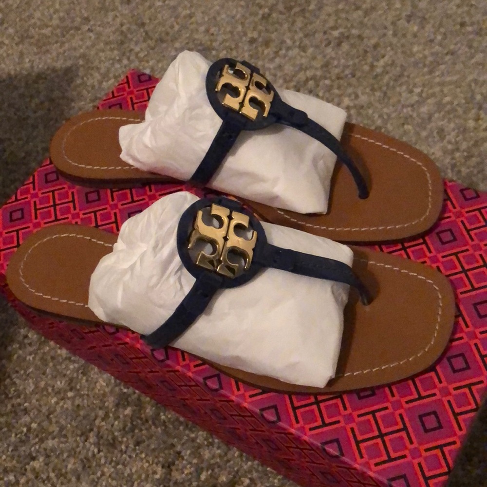 Tory Burch mini Miller sandals. 6.5 - Picture 2 of 5